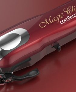 Mașină de tuns Wahl Cordless Magic Clip 5 Star, vișiniu - imagine 5