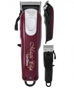 Mașină de tuns Wahl Cordless Magic Clip 5 Star, vișiniu - imagine 8