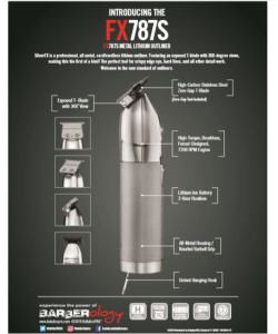 Aparat de contur Babyliss Skeleton FX787S Pro Silver - imagine 6