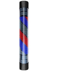 Reclama ( sigla ) luminoasa Barber Shop cu LED  ( BARBER POLE ) 120CM