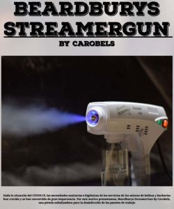 NEBULIZATOR cu aburi pentru dezinfectare Beardburys GUN - imagine 4