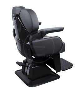 Scaun Frizerie / Barber shop Boss Black - negru - imagine 2