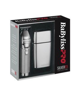 Set COMBO BABYLISS Skeleton si Shaver Silver - imagine 2