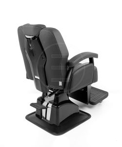 Scaun Frizerie / Barber shop Hercule - negru - imagine 4