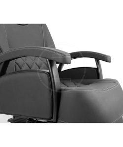 Scaun Frizerie / Barber shop Hercule - negru - imagine 5