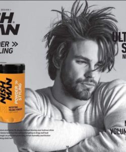 Pudra de volum 20 gr - NISH MAN - imagine 2