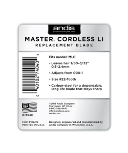 Cutit taper - ANDIS Master - fara fir - imagine 2