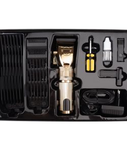 Masina de tuns - POP BARBERS - 7.200 RPM - Gold - imagine 6