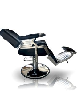 Scaun frizerie - Toronto - Negru - imagine 3