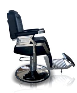 Scaun frizerie - Toronto - Negru - imagine 4