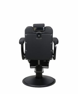 Scaun frizerie - New York - Negru - imagine 2