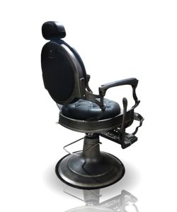 Scaun frizerie - Washington - Negru - imagine 5