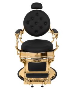 Scaun frizerie Miami - Negru - imagine 7