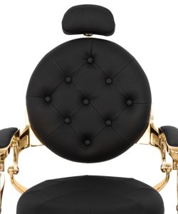 Scaun frizerie Miami - Negru - imagine 8