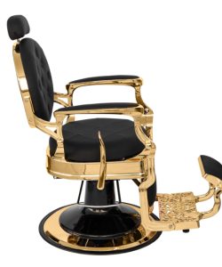 Scaun frizerie Miami - Negru - imagine 4