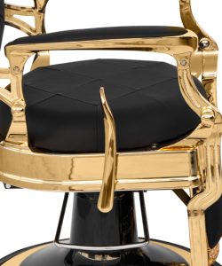 Scaun frizerie Miami - Negru - imagine 10