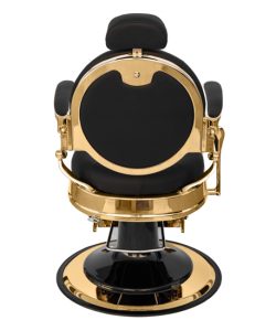 Scaun frizerie Miami - Negru - imagine 6