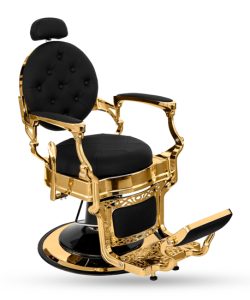Scaun frizerie Miami - Negru