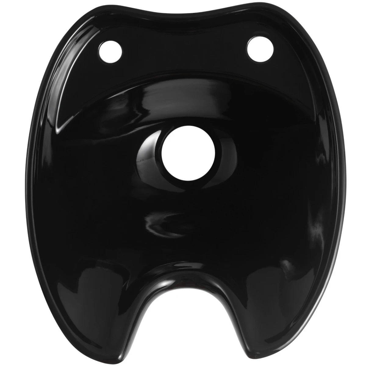 Chiuveta (bazin ceramica) negru pentru unitate de spalare (scafa) - imagine 3