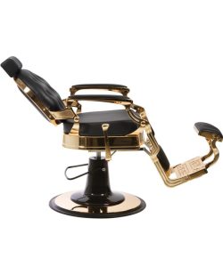 Scaun frizerie DDUUEETT- MAE - gold - imagine 2