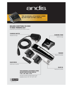 Aparat de contur ANDIS MultiTrim® - imagine 6
