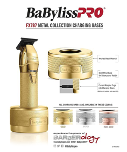 Alternative view of Stand ( Incarcator ) Gold Pentru Babyliss Pro Skeleton
