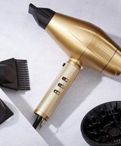 Uscator profesional de par Babyliss Pro Gold FX 2200W - imagine 2