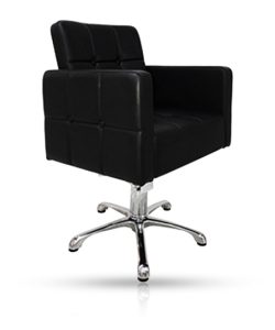 Scaun pentru coafor - EUROSTIL - Negru