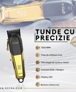 Masina de tuns - ROVRA - X-CLIP - 7200 RPM - fara fir - imagine 10