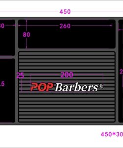 Covoras magnetic pentru ustensile si masini de tuns - Pop Barbers - imagine 2