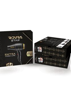 Uscator de par - ROVRA - ETAP - 2500W - Negru - imagine 2