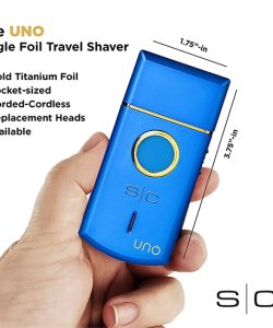 Aparat de ras STYLECRAFT - mini shaver - UNO - Albastru - imagine 2