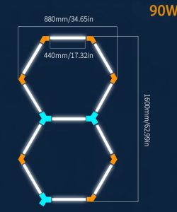 Hexa Light – iluminare profesională pentru salon de frizerie și coafor - imagine 3