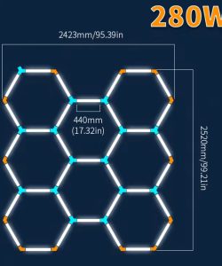 Hexa Light – iluminare profesională pentru salon de frizerie și coafor - imagine 6