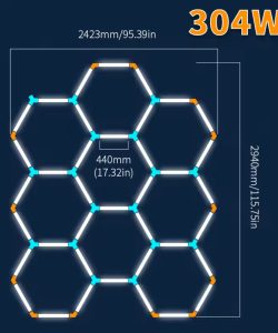 Hexa Light – iluminare profesională pentru salon de frizerie și coafor - imagine 9