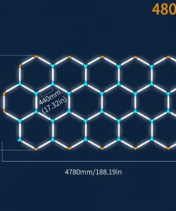 Hexa Light – iluminare profesională pentru salon de frizerie și coafor - imagine 12