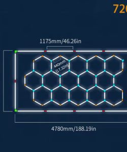 Hexa Light – iluminare profesională pentru salon de frizerie și coafor - imagine 14