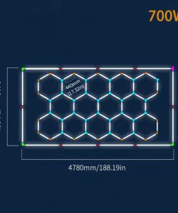 Hexa Light – iluminare profesională pentru salon de frizerie și coafor - imagine 15