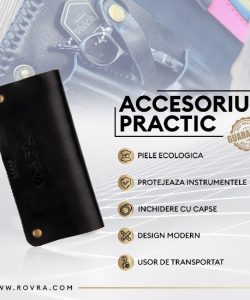 Husa foarfece - ROVRA - pentru Frizerie/Coafor - imagine 3