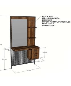 Mobilier Frizerie / Barber Shop - MENOSER - imagine 2