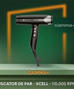 Uscator de par - GAMMA+ XCELL - 110.000 RPM - NEGRU