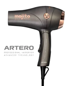 Uscator de par mini de voiaj ARTERO MOJITO GOLD 1000W