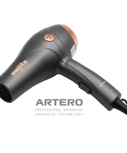 Uscator de par mini de voiaj ARTERO MOJITO GOLD 1000W - imagine 3