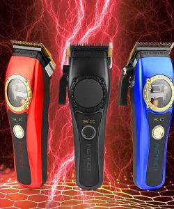 Mașină de tuns StyleCraft Instinct – motor IN2 Vector, negru - imagine 3