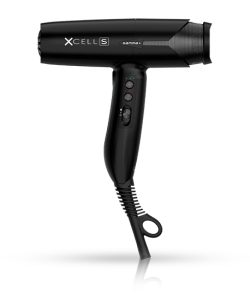 Uscător de par GAMMA+ XCELL S - 120.000 RPM, negru
