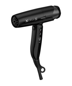 Uscător de par GAMMA+ XCELL S - 120.000 RPM, negru - imagine 4