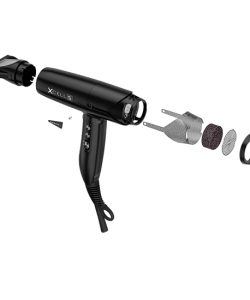 Uscător de par GAMMA+ XCELL S - 120.000 RPM, negru - imagine 3