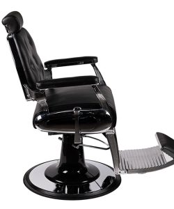 Scaun frizerie - Santa Fe - Negru - imagine 7