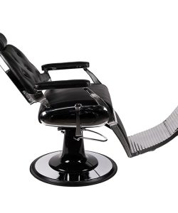 Scaun frizerie - Santa Fe - Negru - imagine 8