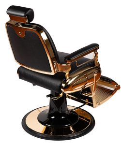 Scaun frizerie - Juarez - Negru - imagine 8